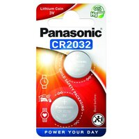 Батарейка Panasonic Lithium Coin CR2032, в упаковке: 2 шт.