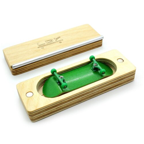 Фингерборд П11 LDR 34мм Зеленый + спот-коробка