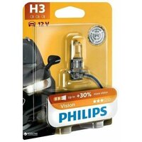 Лампа H3 12V PHILIPS PREMIUM, в блистере