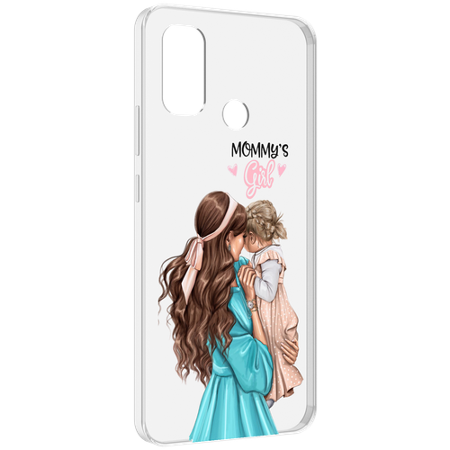 Чехол MyPads Мама-девочки женский для UleFone Note 10P / Note 10 задняя-панель-накладка-бампер