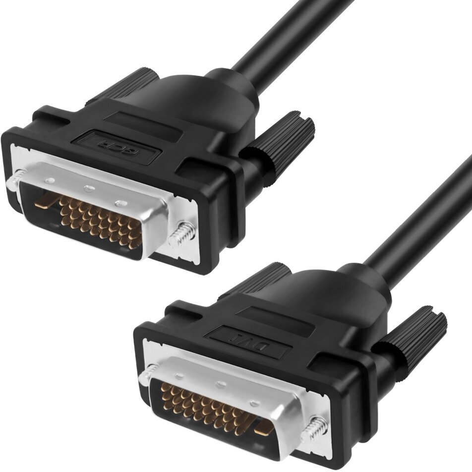 Кабель Greenconnect DVI-D (m) - DVI-D (m) 4м