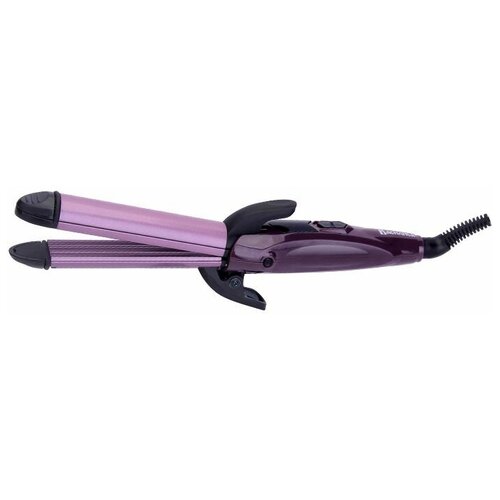 Щипцы василиса ВА-3702 4 в1, фиолетовый с черным