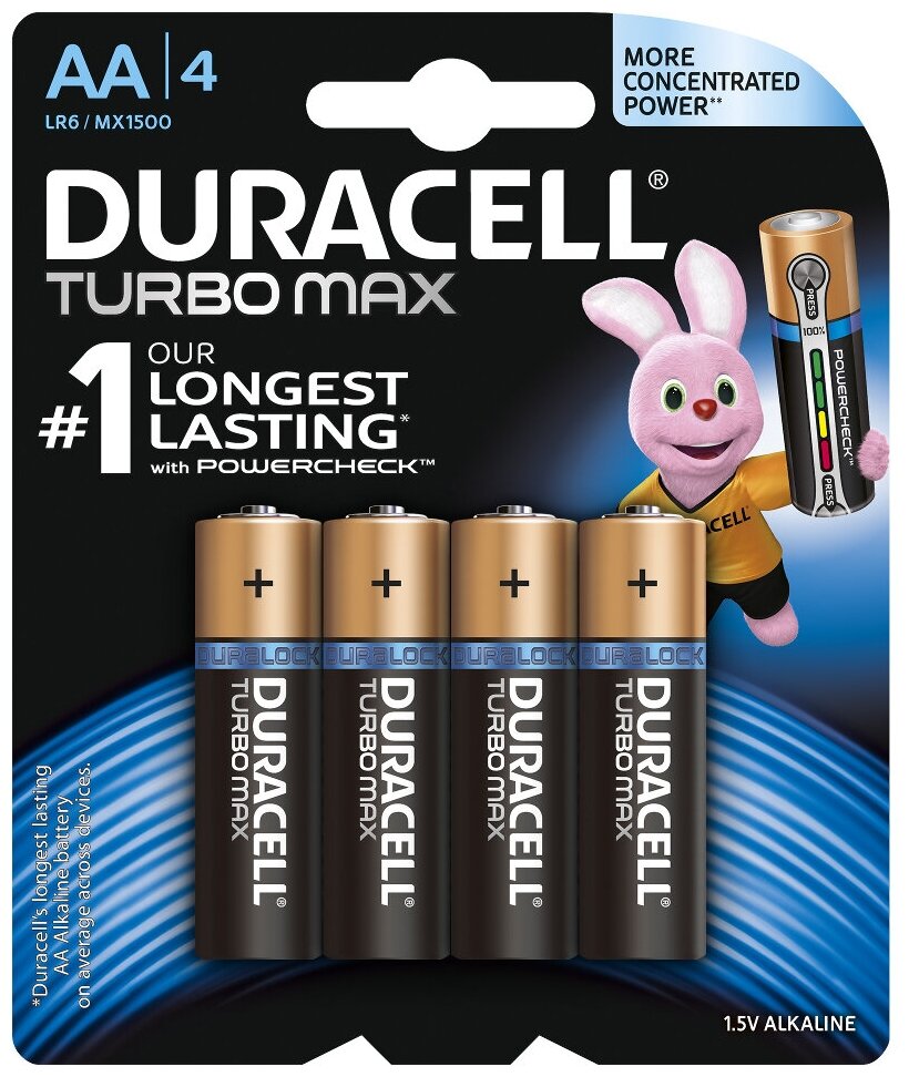 Батарейка AA LR6 Ultra Power Duracell (4шт)