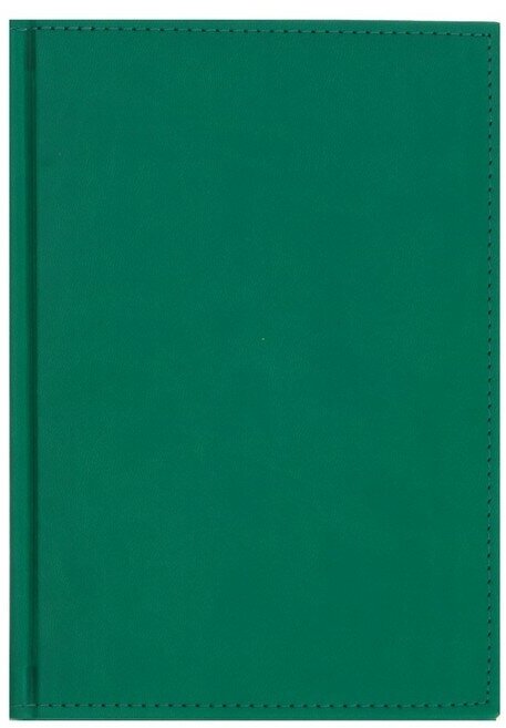 Calligrata Ежедневник недатированный А5, 160 листов "Вивелла", обложка искусственная кожа, светло-зелёный