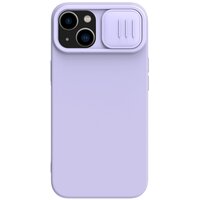 Nillkin для iPhone 14 Plus чехол CamShield Silky Silicone Misty Purple, шт