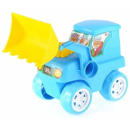 Трактор игрушечный BTG-072 (17x9x11см) погрузчик, яркая машинка для малыша