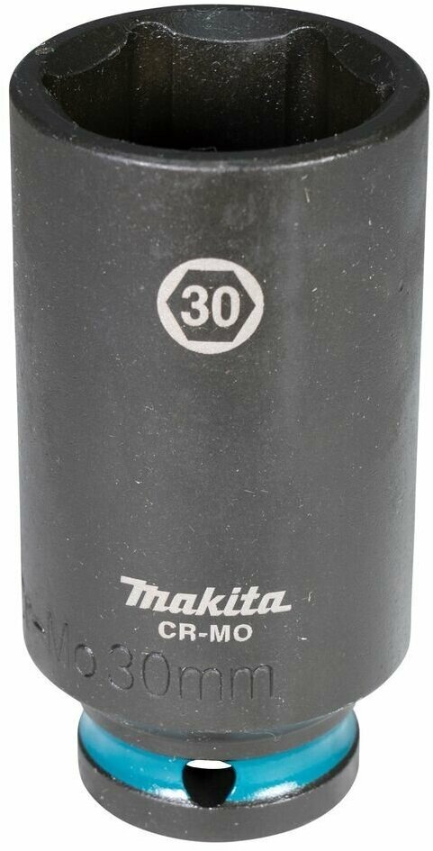 Ударная удлиненная торцовая головка Impact Black 1/2 30x81,5 мм Makita E-16542