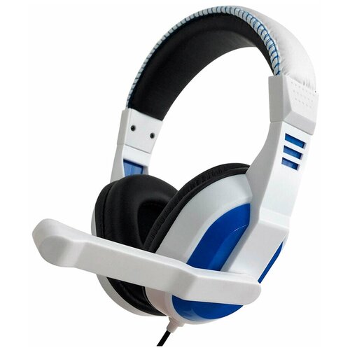 Наушники геймерские полноразмерные большие проводные aux 35 мм с микрофоном шумоподавлением Ipega PG-R023B белые для смартфона ПК ноутбука 95600₽