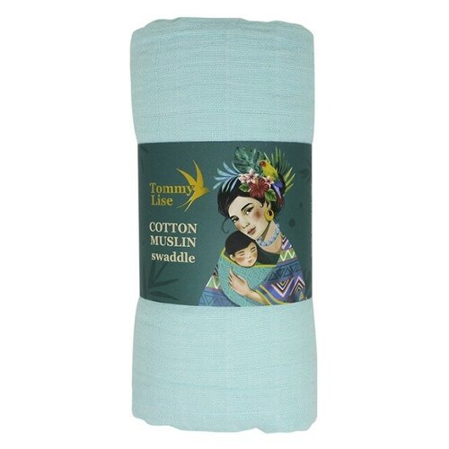Многоразовая пеленка Tommy Lise Dreamy Blue 120х120, Dreamy Blue