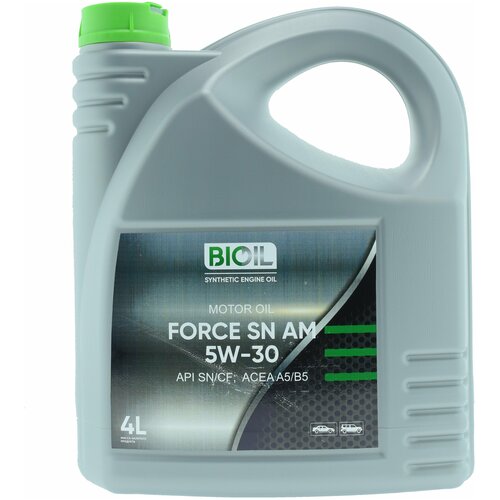 Масло моторное BIOIL FORCE SN AM 5W30 4л SN/CF A5/B5