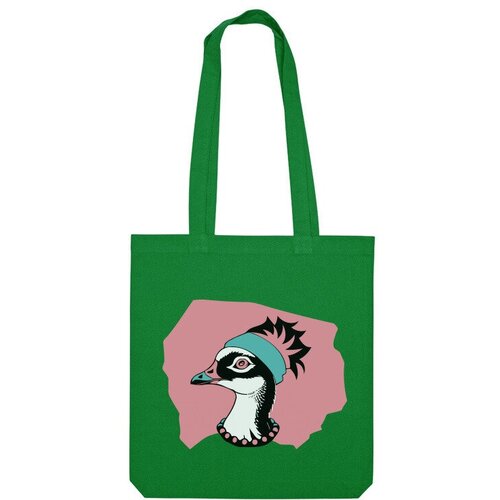 фото Сумка us basic, текстиль, синий