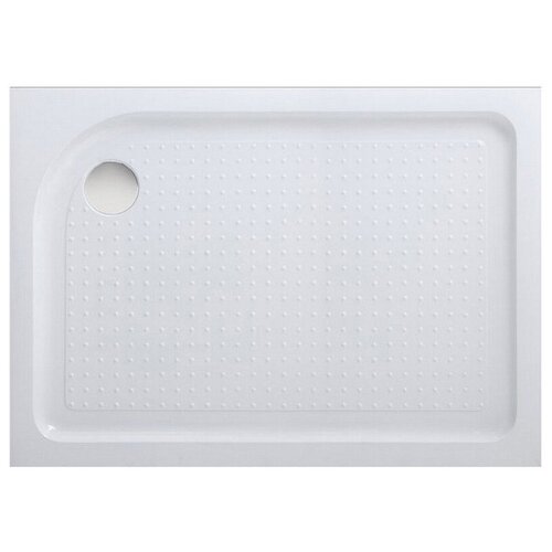 Акриловый поддон для душа BelBagno Tray 120x80 L TRAY-BB-AH-120/80-15-W-L Белый