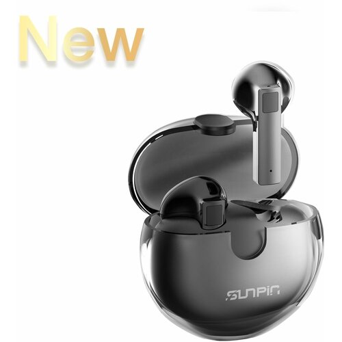 Наушники в футляре с беспроводной зарядкойНаушники для iPhone и Android 1390₽