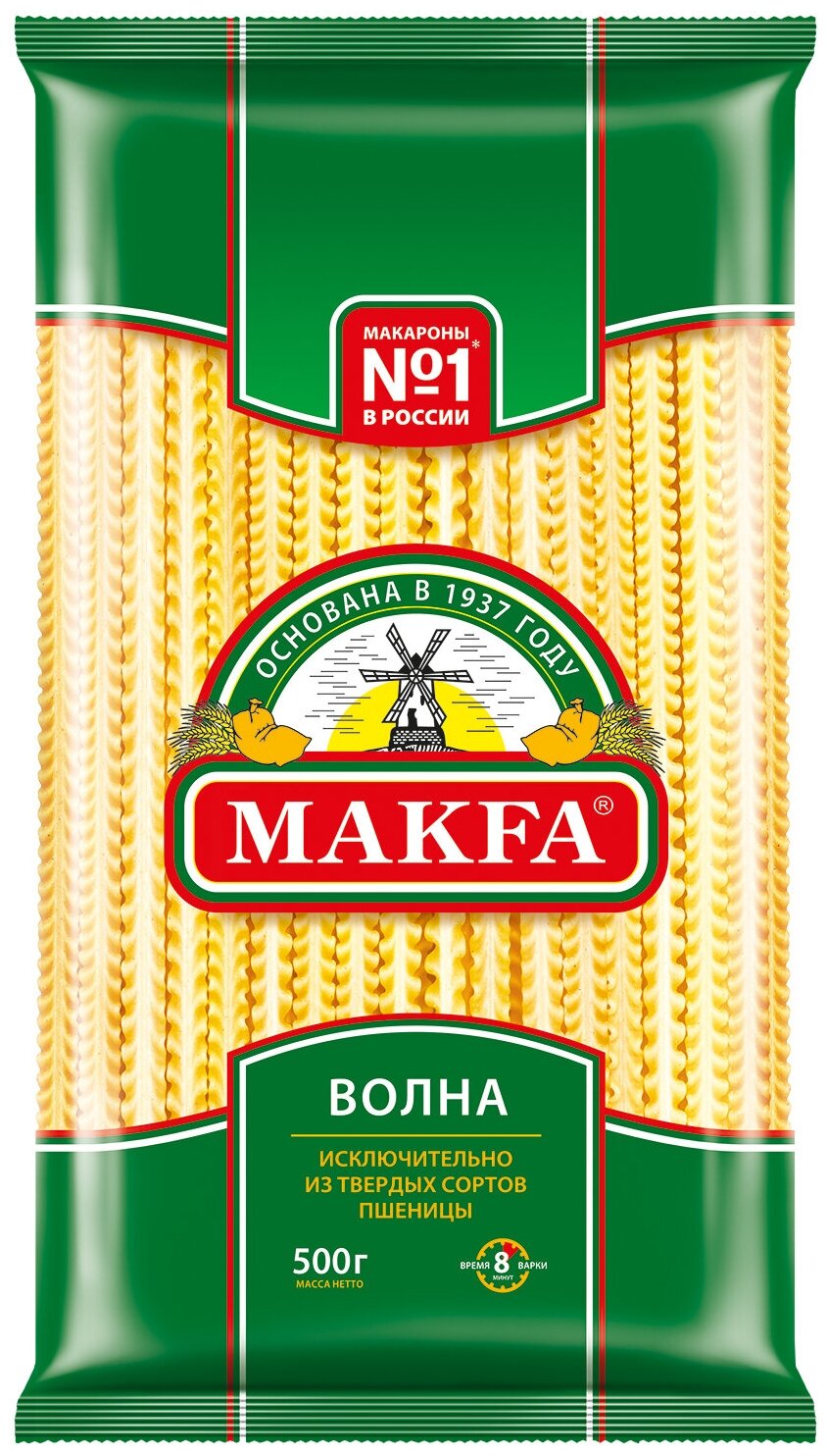 Макароны Макфа Волна