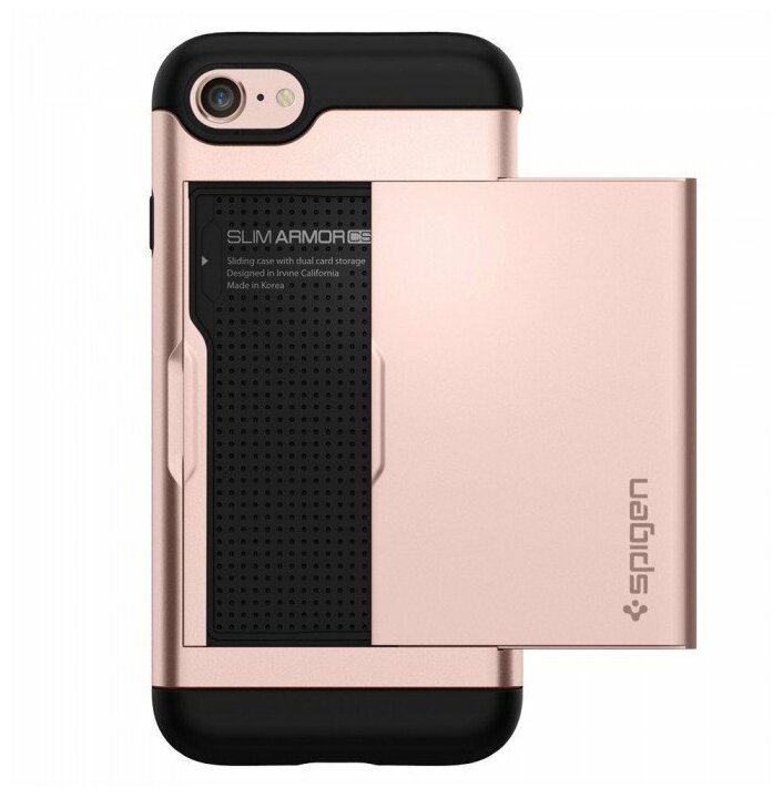 Чехол Spigen Slim Armor CS (042CS204) для Apple iPhone 7/iPhone 8, розовое золото