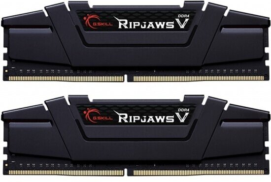 Оперативная память G.skill DDR4 16Gb (2x8Gb) 3600MHz pc-28800 Ripjaws V CLASSIC BLACK (F4-3600C16D-16GVKC)