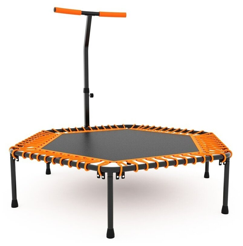 Батут UNIX line 4.3 ft FITNESS Orange (130 cm)