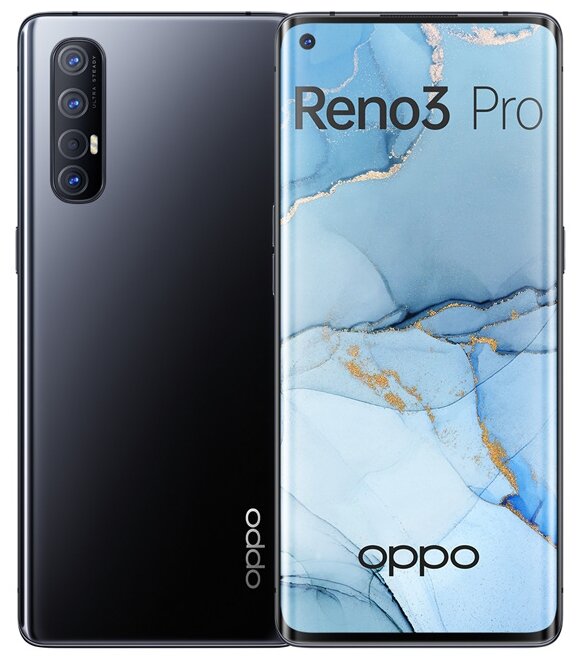 Смартфон OPPO Reno 3 Pro 12/256GB, полночный черный