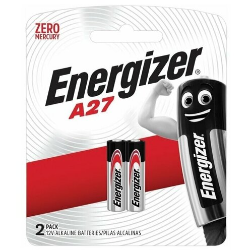 Элемент питания ENERGIZER A27 Alkaline (2бл) элемент питания energizer aaa alkaline power 4шт