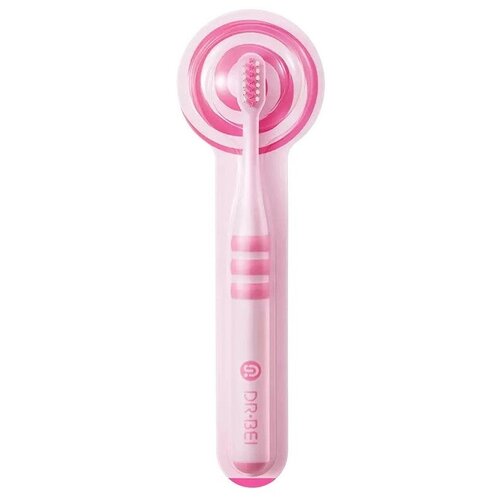 Купить Детская зубная щетка DR.BEI Children Toothbrush for 6-12 Years Pink (1 Piece), розовый, Зубные щетки