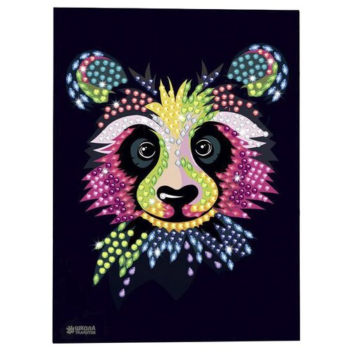 фото Мозаика стразами «панда». набор для творчества школа талантов