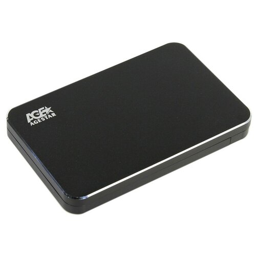 Корпус для HDD/SSD  AGESTAR 3UB2A18C, черный