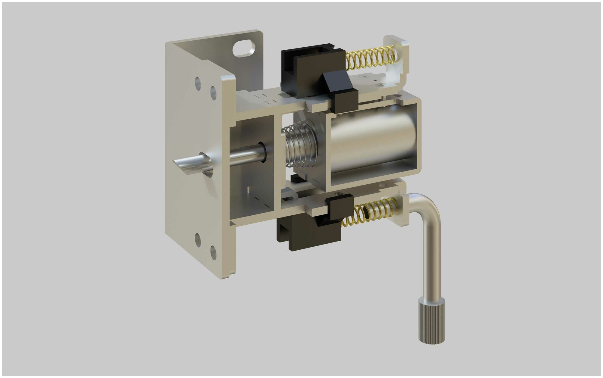 Комплект электрозамка c расцепителем для автоматических дверей SP DoorHan, AD-07SP