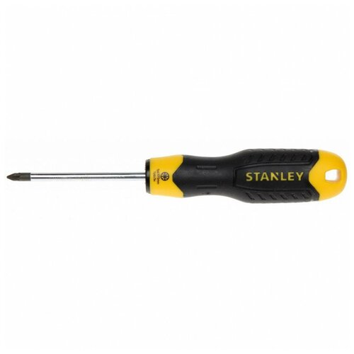 Отвертка STANLEY Cushion Grip PZ1x75 мм отвертка stanley cushion grip pz1 75 мм 0 64 955