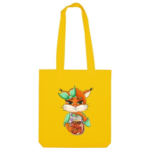 фото Сумка шоппер us basic, желтый