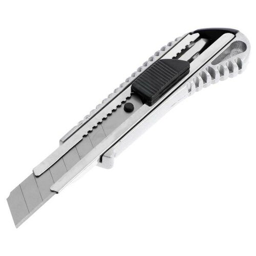 Нож универсальный тундра, металлический корпус, 18 мм, TUNDRA