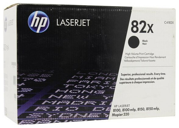 Лазерный картридж Hewlett Packard C4182X (HP 82X) Black