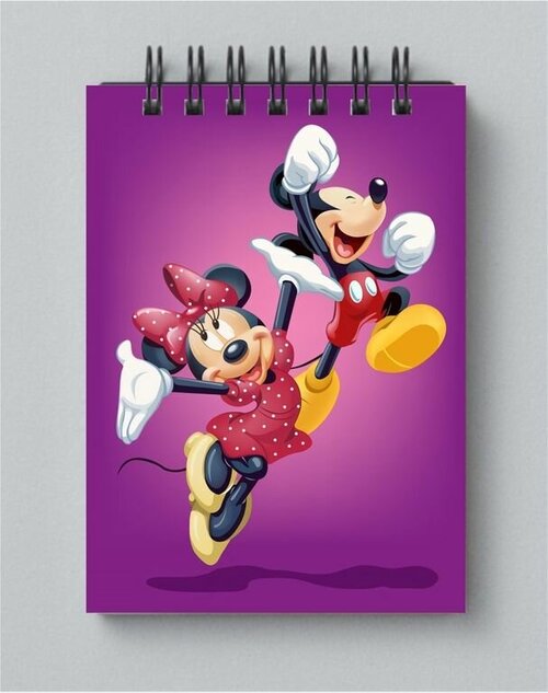 Блокнот Mickey Mouse, Микки Маус №14, Размер А4: 21 на 30 см