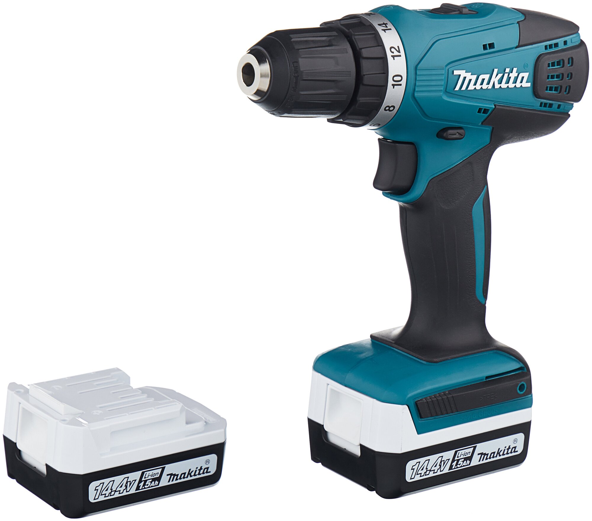 Аккумуляторная дрель-шуруповерт MAKITA DF347DWE