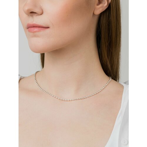 Чокер Natasha Rostova, жемчуг культивированный, длина 35 см, бежевый