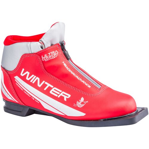 Ботинки лыжные женские Trek Winter1 красный (лого серебро) 75 р.38 Trek 7151029
