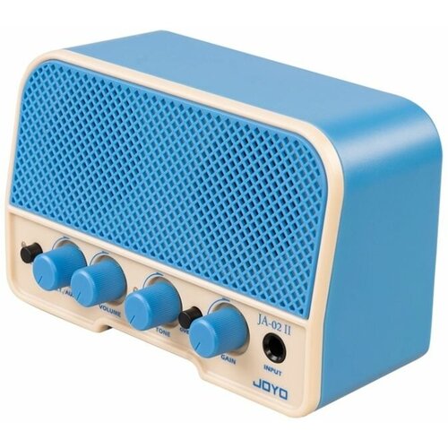 JA-02-II-blue Комбоусилитель гитарный, 5Вт, голубой, Joyo гитарный комбо joyo ja 05w