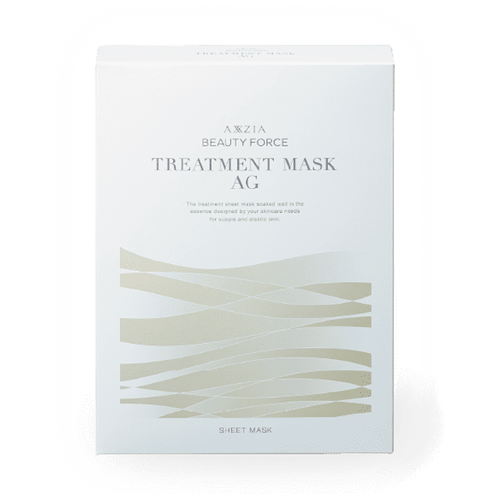 AXXZIA Beauty Force Treatment Mask AG японская увлажняющая маска для антивозрастного ухода за кожей, 7 шт