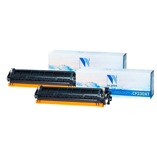 Комплект картриджей для лазерного принтера NVP NV-CF230XT-SET2 картридж для лазерного принтера nv print nv cf230xt set2