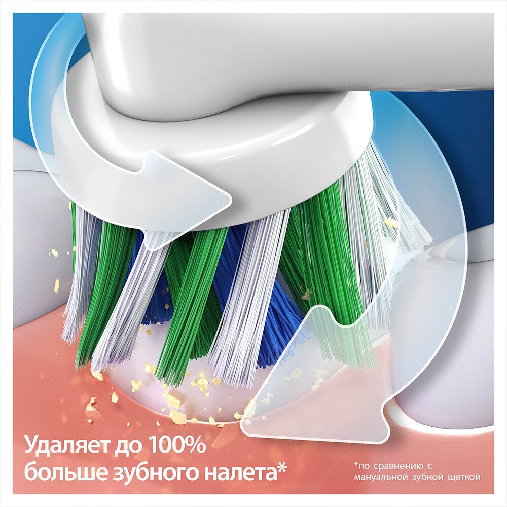 Электрическая зубная щетка Oral-B D103.413.3 сиреневый - фото №9