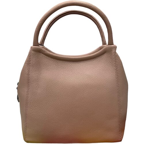 Сумка Valensiy, натуральная кожа, бежевый