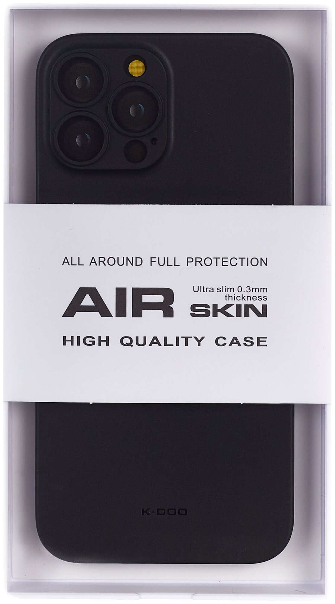 Чехол для iPhone 14 Pro AIR Skin-Чёрный