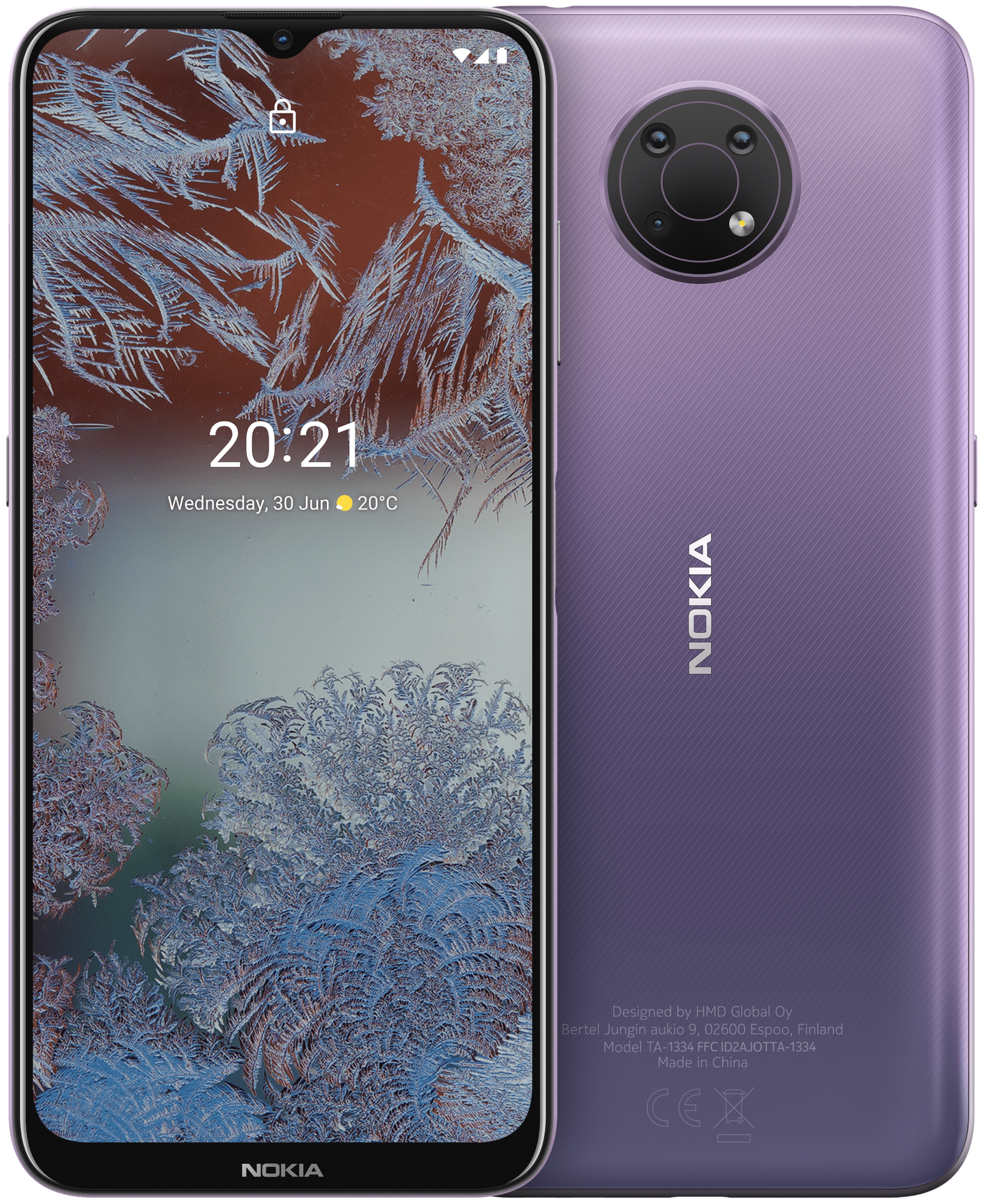 Смартфон NOKIA G10 DS TA-1334 PURPLE 3/32