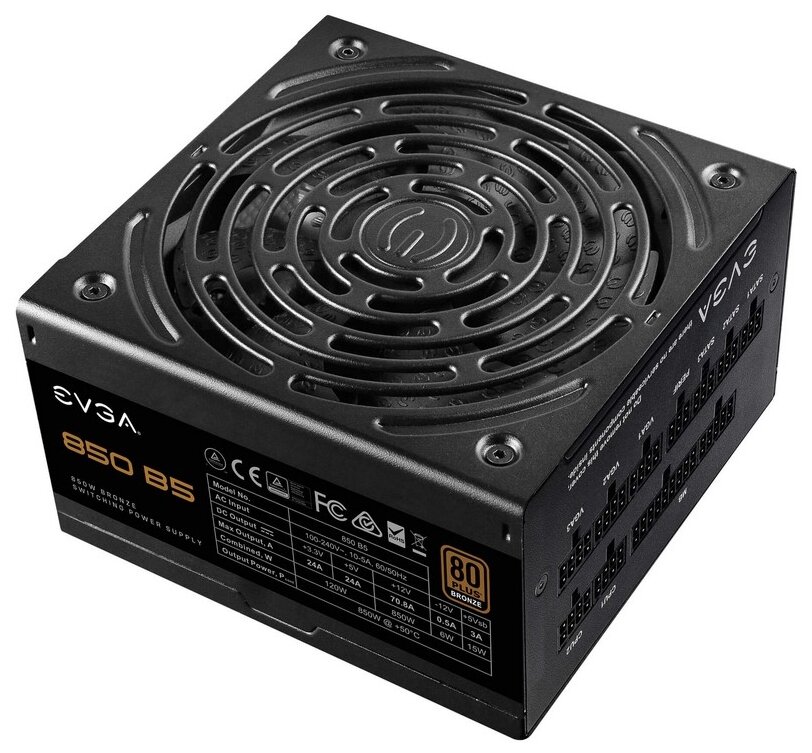 Блок питания Evga B5 850W Bronze 220-B5-0850-V2 220-B5-0850-V2 .