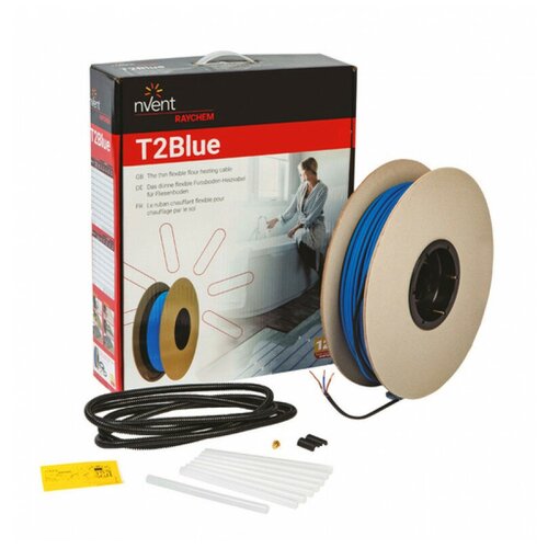 Греющий кабель Raychem T2Blue 285Вт 36 м2 длина кабеля 14 м 6107₽