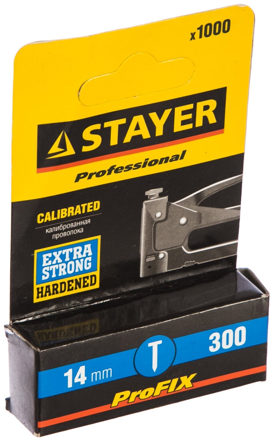 STAYER тип 18GA (47 / 300 / F) 14 мм, 1000 шт, гвозди для нейлера (31614-14)