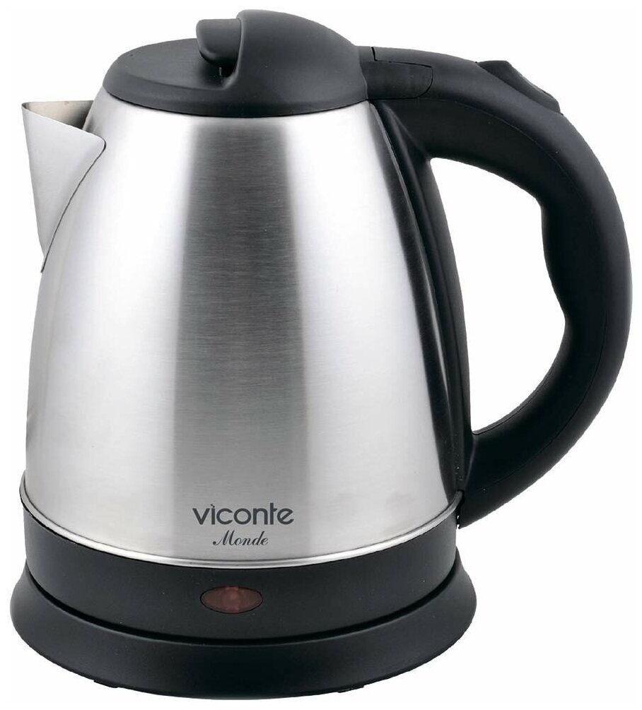 Чайник Viconte VC-3275 нерж. 1,5л,1,8кВт,диск