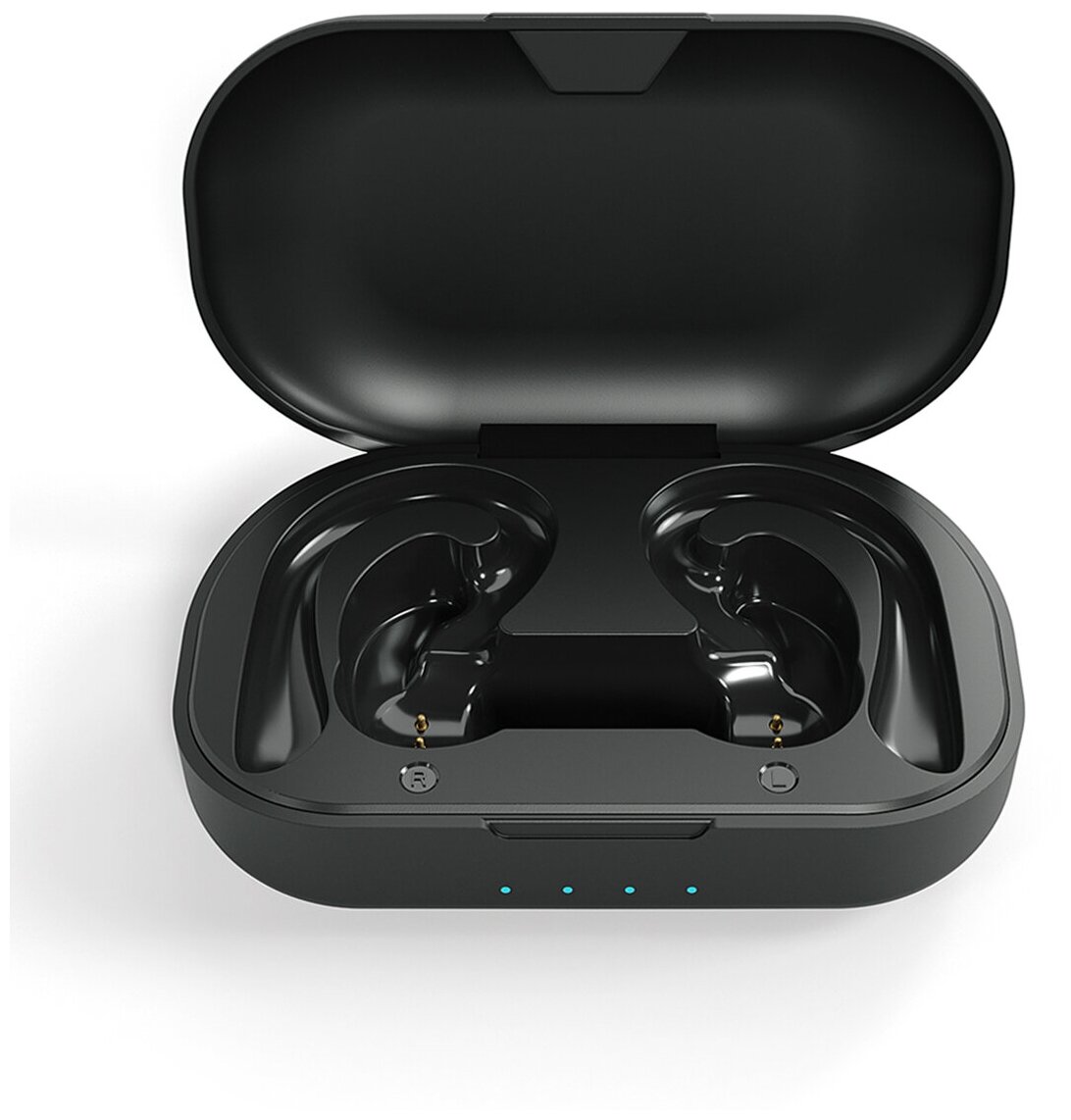 Беспроводные Bluetooth-наушники CaseGuru CGPods Sport с микрофоном Черные — фото 6