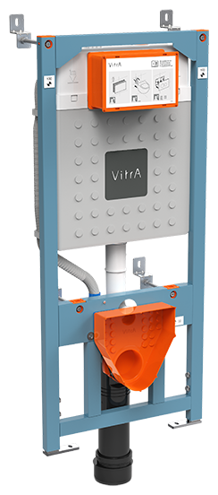 Комплект инсталляции Vitra V12 для унитазов, 3/6л, крепежи в комплекте (762-5800-01)