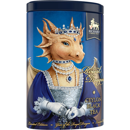 Чай черный Richard Year of the Royal Dragon, королева, 80 г