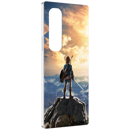Чехол MyPads The Legend of Zelda для Samsung Galaxy Z Fold 4 (SM-F936) задняя-панель-накладка-бампер